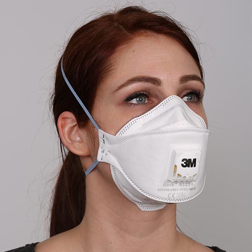 Protection from breathing ash